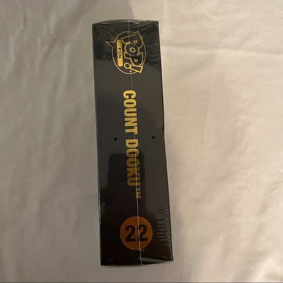 NIB Sealed Star Wars Funko Pop! Pin - Count Dooku #22 - Picture 6 of 8